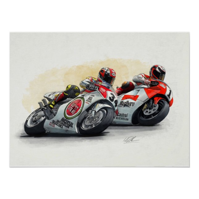 Póster Schwantz e Rainey por Murraymoto (Frente)
