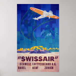 Poster "Schweiz: 2022/heute - Sommer Reise ...
