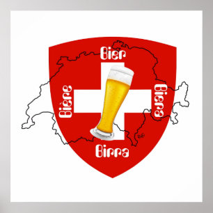 Poster Schweiz, Suisse, Svizzera, Svizra, Switzerland