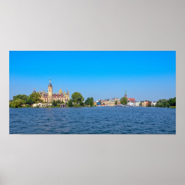 Poster Schwerin, Alemanha (Frente)
