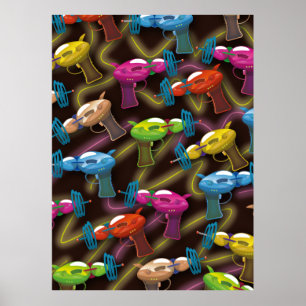Poster sci fi ray guns