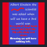 POSTER SCIENCE MATTH EDUCATION WORDS POEMS<br><div class="desc">PALAVRAS POEMS EDUCAÇÃO VERMELHO AZUL</div>