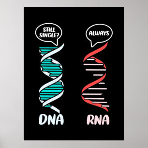 Poster Scientist Gift Biology Teacher Rna