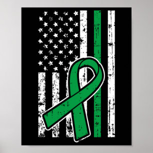 Poster Scolios de Saúde Mental do Sinalizador Americano