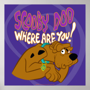 Poster Scooby-Doo amedrontado