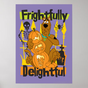 Poster Scooby-Doo Assustadoramente Delicioso
