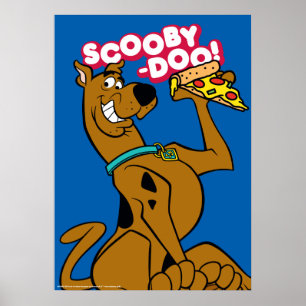Poster Scooby Doo Com Pizza Slice