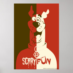 Poster Scooby-Doo "divertimento assustador "