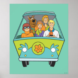 Póster Scooby-Doo e a Máquina Misteriosa Gang