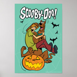 Poster Scooby-Doo e Shaggy Halloween Fright