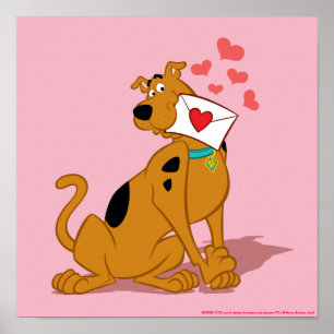 Poster Scooby-Doo - Envelope do Namorados