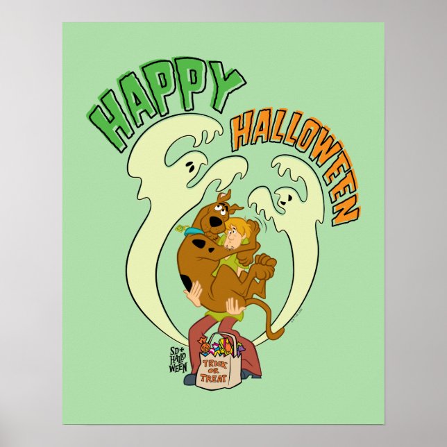 Poster Scooby-Doo | Feliz Dia das Bruxas (Frente)