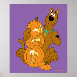 Poster Scooby-Doo   Halloween Jack-O-Lanterna