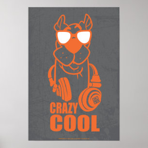 Poster Scooby-Doo "louco refrigera" o gráfico do