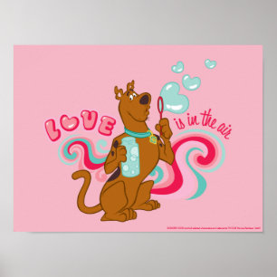Poster Scooby-Doo - O Amor Está No Ar