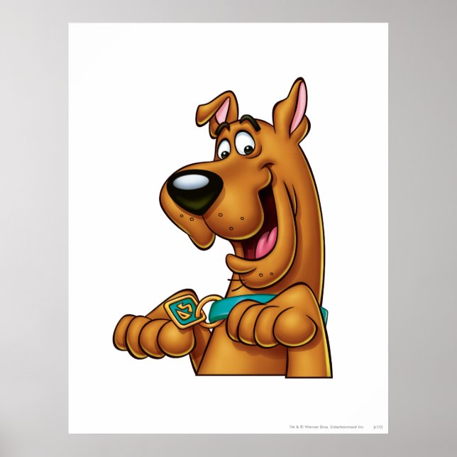 Póster Scooby-Doo Paws Up (Frente)