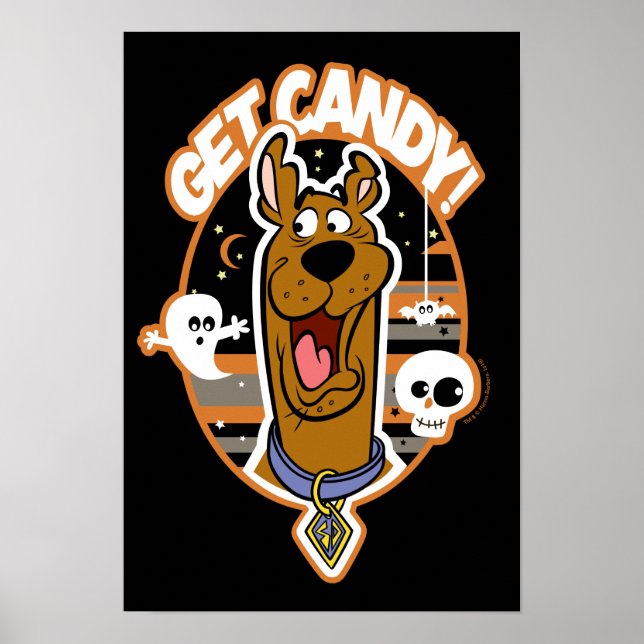 Poster Scooby-Doo | Pegue o Candy! (Frente)