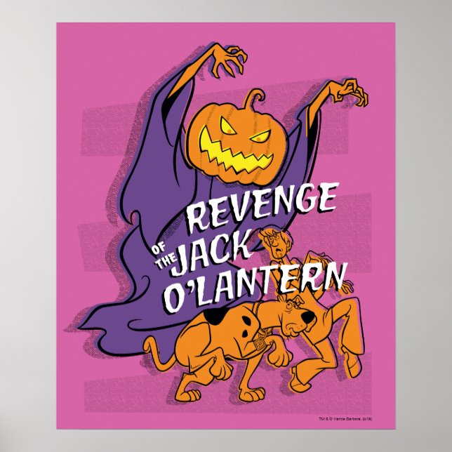 Poster Scooby-Doo | Revolução do Jack O' Lantern (Frente)