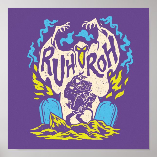 Poster Scooby-Doo | Ruh Roh Scooby & Shaggy (Frente)