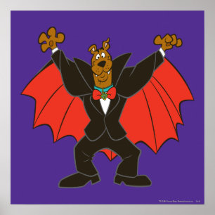 Póster Scooby Dracula