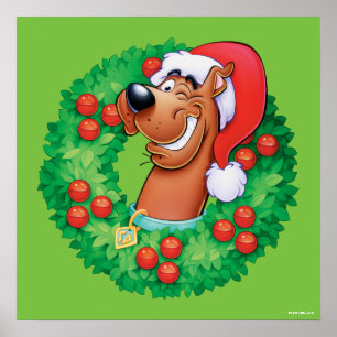 Poster Scooby em Wreath