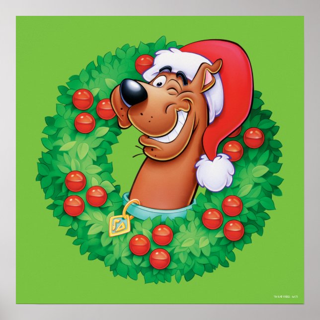 Poster Scooby em Wreath (Frente)
