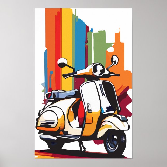 Poster Scooter (Frente)