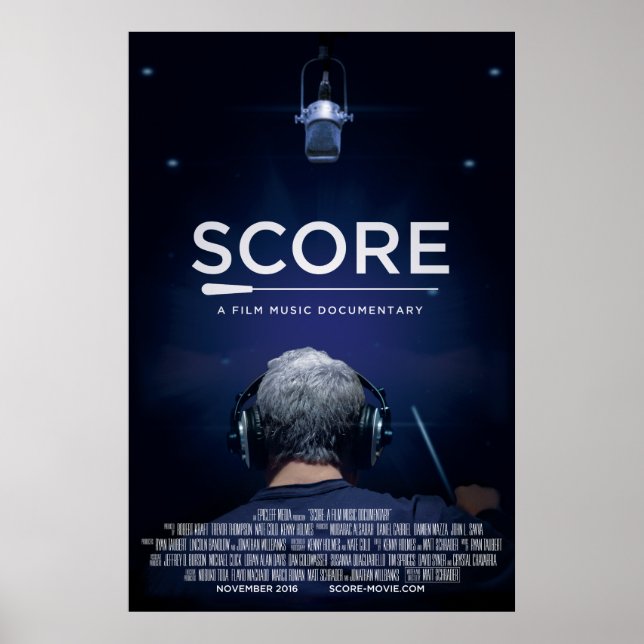 poster SCORE 24x36: Um Documentário sobre Música d (Frente)