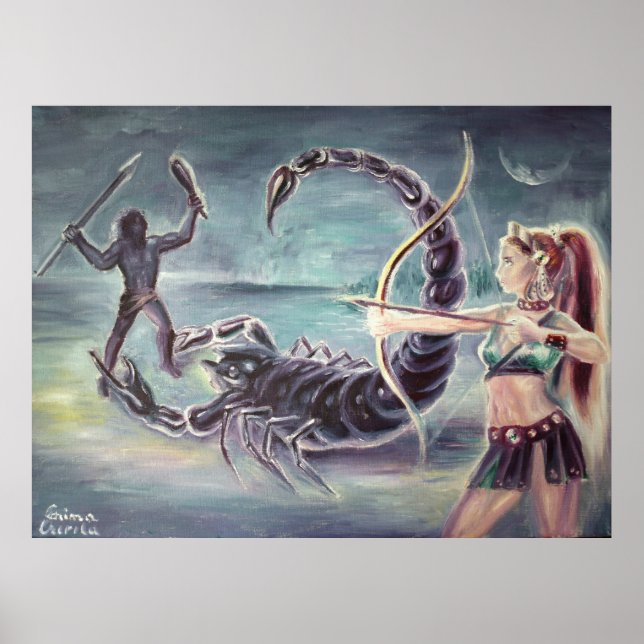 Póster Scorpio (Frente)