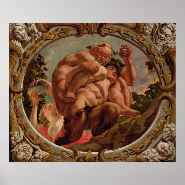 Póster Scorpio, dos Sinais do Zodíaco (Frente)