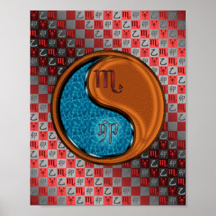 Poster Scorpio e Coelho da Madeira