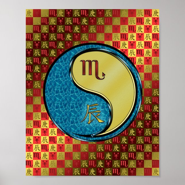 Poster Scorpio & Metal Dragon (Frente)