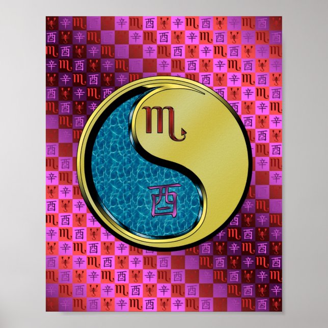 Poster Scorpio & Metal Rooster (Frente)