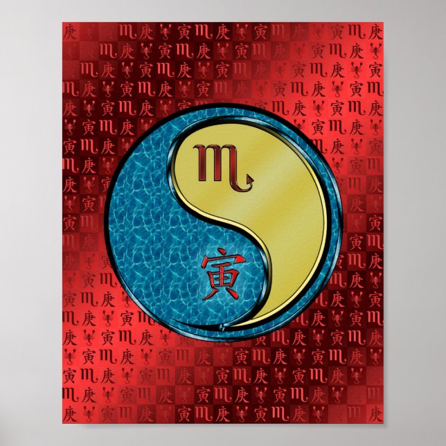 Poster Scorpio & Metal Tiger (Frente)