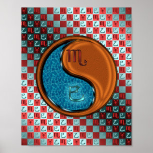 Poster Scorpio & Wood Cobra