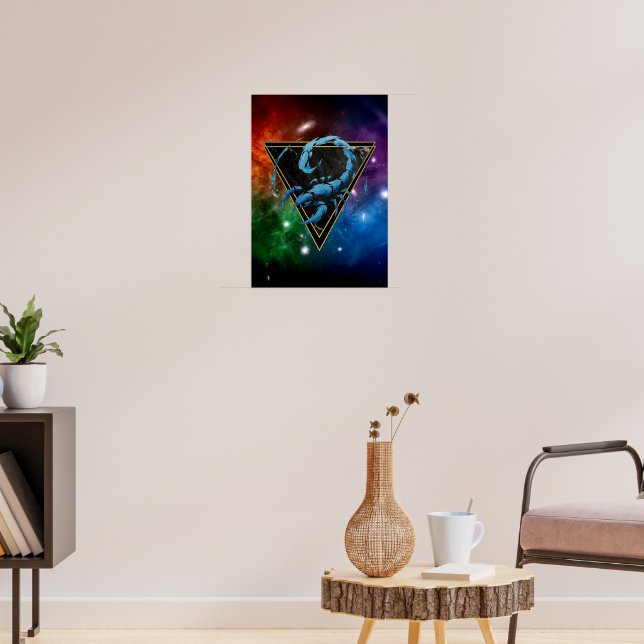 Poster Scorpion Zodiaque Cadeau Astrologie (Sala de Estar 3)