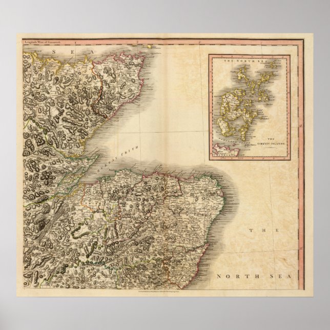 Póster Scotland NE (Frente)