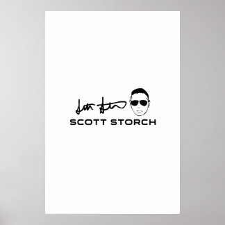 Poster Scott Storch White