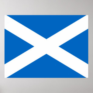 Póster Scottish Cross Scotland Cors