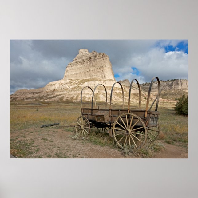 Poster Scott's Bluff no atual Nebraska (Frente)