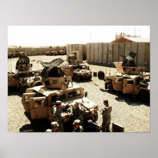 Póster Scout platoon mission preparations