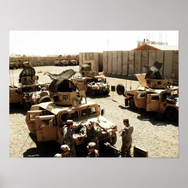 Póster Scout platoon mission preparations (Frente)