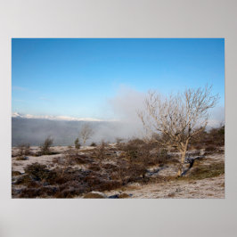 Poster Scout Scar Cumbria England Holiday Card