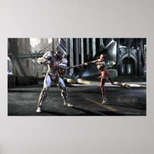 Póster Screenshot: Cyborg contra Harley