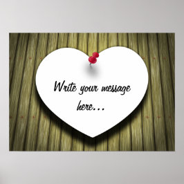 Póster Script Manuscrito Manuscrito em Papel Russo