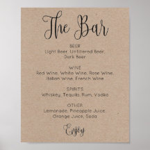 Script Russo simples bar de bebidas alcoólicas de