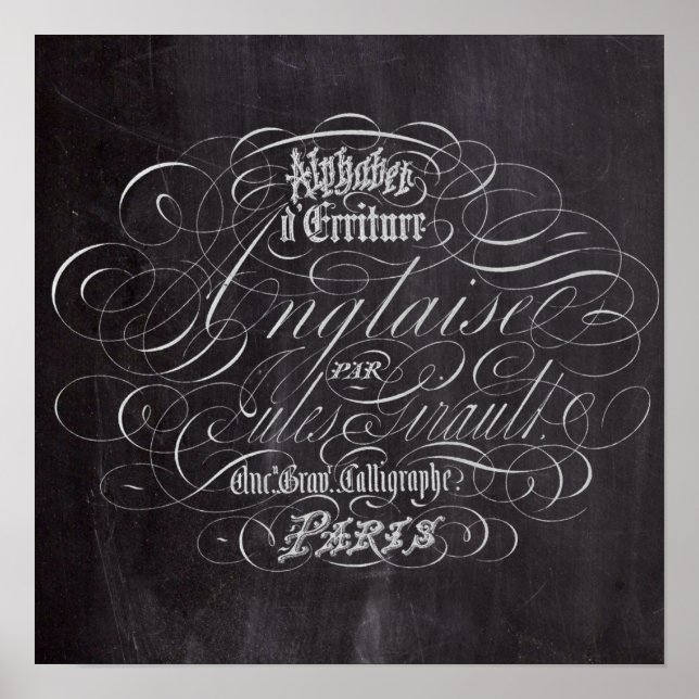 Póster Scripts Franceses do Quartel russa de Paris (Frente)