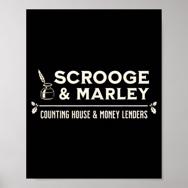 Poster Scrooge And Marley Counting House Ens  (Frente)