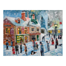 Scrooge Um Natal Carol Fantasmas de neve de invern