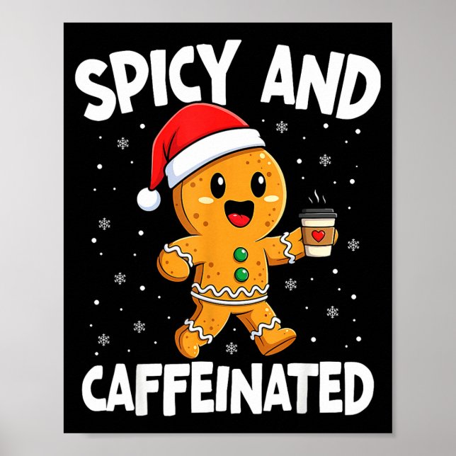 Poster Scy And Caffeinated Coffee Women Gingerbread Chris (Frente)